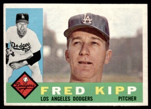 1960 Topps Fred Kipp Los Angeles Dodgers #202