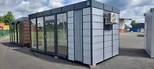 Bürocontainer Container Büro Wohncontainer Verkaufsraum Pavillon 6 x 3 Pavillon - Bild 1 von 6