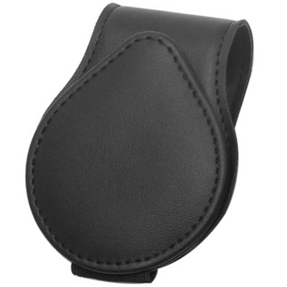 Car Sunvisor Leather Ticket Card Clip Sunglasses Glasses Holder Eyeglasses Mount - Image 1 of 4