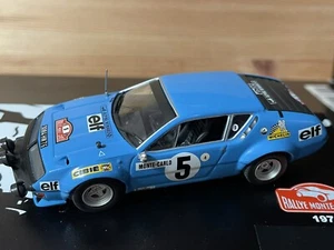 ALPINE RENAULT A310 1800 #5 J.L.THERIER-J.VIAL RALLYE MONTECARLO 1975 IXO 1:43 - Foto 1 di 11