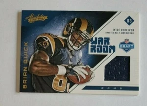 2012 Panini Absolute Brian Quick St. Louis Rams Appalachian State - Jersey - Picture 1 of 1