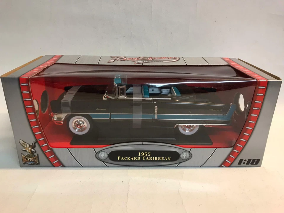 Yat Ming Packard Caribbean 1955 convertible black 1/18 92618BK - Immagine 1 di 2