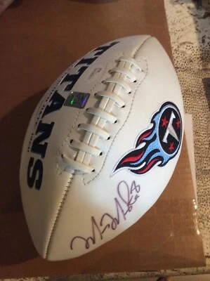 Marcus Mariota Autographed Titans Football Certified - Image 1 of 2