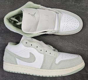 Nike Men's Size 13 Air Jordan 1 SE Low Seafoam Sail White Brand New In Box NIB - Picture 1 of 10