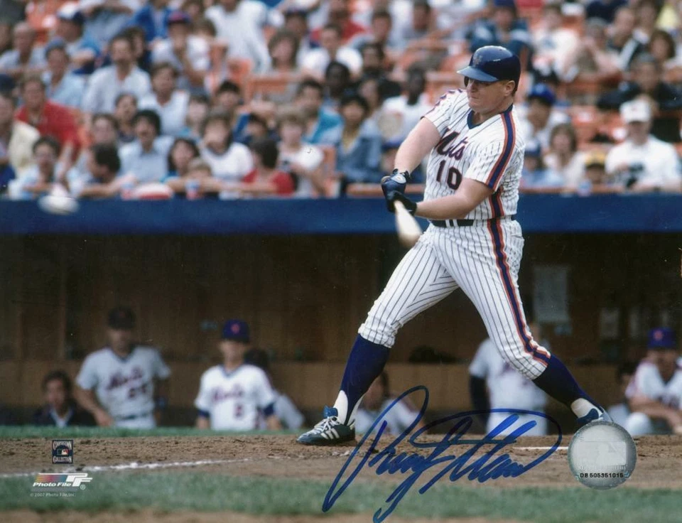 RUSTY STAUB NEW YORK METS SIGNED AUTOGRAPHED 8X10 PHOTO W/ COA - Image 1 of 1