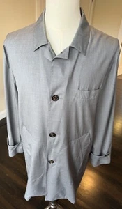 NEW! BRUNELLO CUCINELLI Men Lightweight Virgin Wool / Silk Jacket US 46 XL IT 56 - Picture 1 of 18