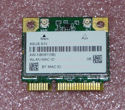AR5B225 AW-NB097H Mini PCI-E WLAN 802.11n ASUS A56C K56C S56C S550C P550L P550C - Bild 1 von 2