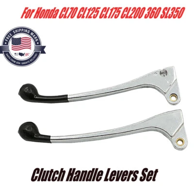 Juego de palancas de embrague de freno para Honda CL70 CL125 CL175 CL200 360 SL350 Foto 1 de 4