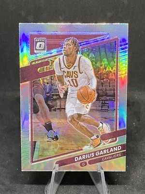 Darius Garland 2021-22 Optic NBA Silver Holo SP Refractor Prizm #65 Cavaliers - Image 1 of 2