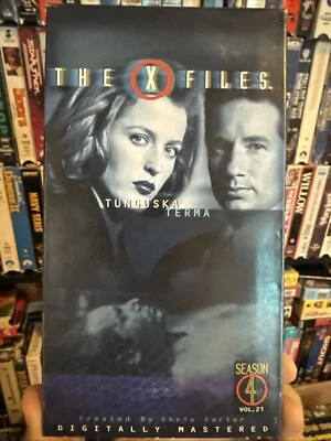 The X Files 1999 VHS Rare Hard To Find 2 Episodes Tunguska/Terma - Image 1 of 3