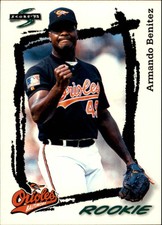 1995 Score Baltimore Orioles Baseball Card #299 Armando Benitez