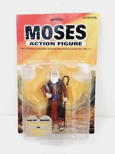 New Accoutrements Moses Action Figure With Stone Tablets & Shepherd s Staff - Picture 1 of 2