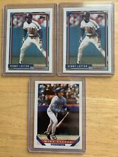1993 Topps Traded Mike Piazza Rookie 1992 Kenny Lofton Rookie Card