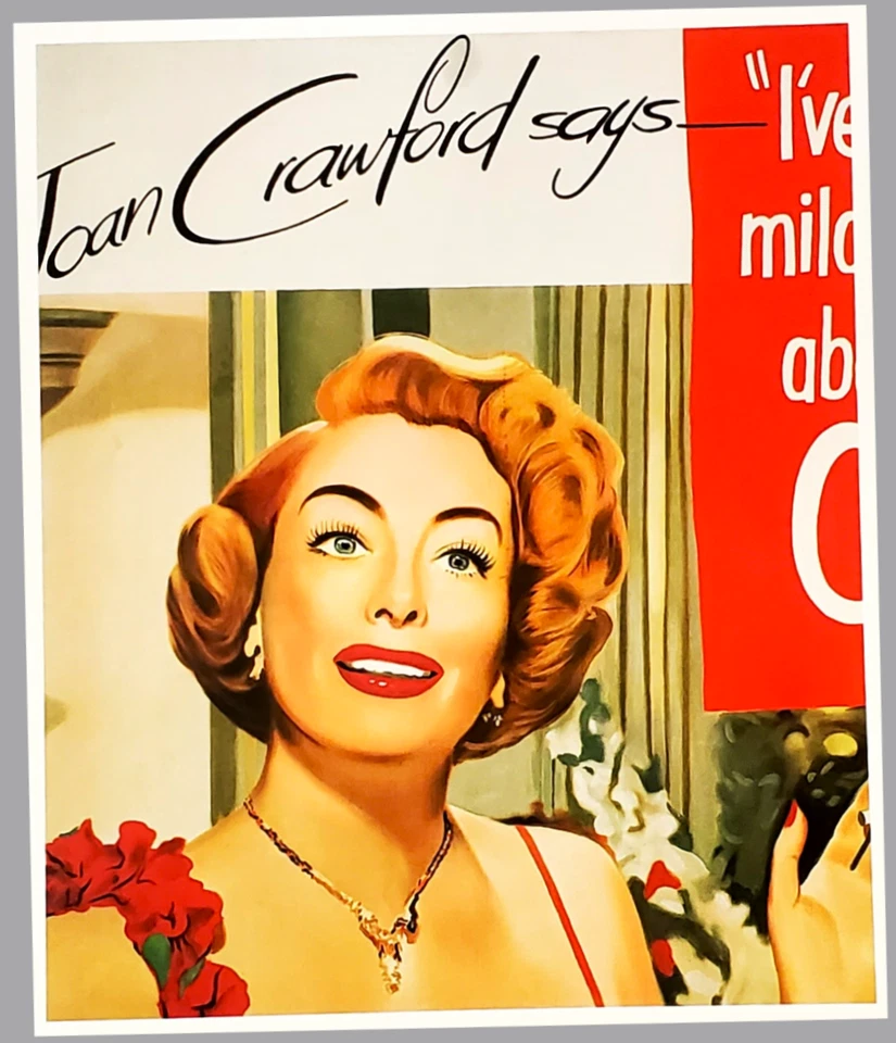 Foto de Joan Crawford atriz de Hollywood James Rosenquist arte pop interesse gay arte - Imagem 1 de 1