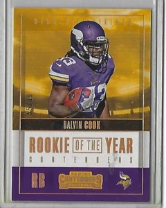 2017 Panini Contenders Dalvin Cook Rookie of the Year 66/99 (Vikings) #RY-6 - Picture 1 of 2