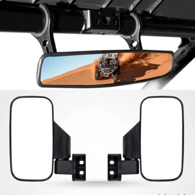 Espejos retrovisores laterales para Polaris Ranger 500 570 XP 900 1000 General XP1000 UTV Foto 1 de 4