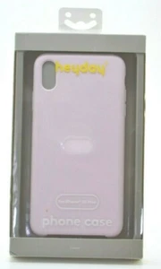 Heyday iPhone XS Max 6.5" Silicon Cover Case Pastel Light Pink - Picture 1 of 3