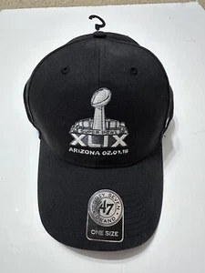 NFL Super Bowl XLIX Hat Cap '47 Brand Arizona NFL 02.01.15 - New with Tags, NFL - Picture 1 of 6