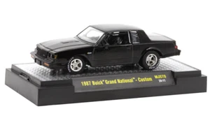 1/64 M2 Machines 1987 BUICK REGAL Grand National TURBO Diecast Model Car -BLACK- - Picture 1 of 2
