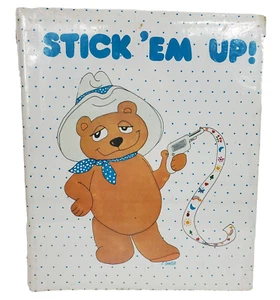 Apple Trading Co. STICK 'EM UP! C. Garton Sticker Album Korea Vintage 80's RARE - Picture 1 of 13