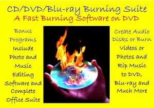 CD DVD Burner Ripper & Blue-ray Burning Ripping Studio Software Suite DVD - Picture 1 of 1