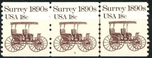 Surrey 1890s Transportation Coil MNH PNC3 Plate 6 Scott's 1907 - Picture 1 of 2