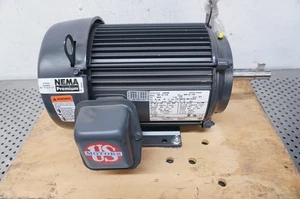 US MOTORS UJ5P1DM 208-230/460 3520rpm 5hp motor FK38 - Picture 1 of 7