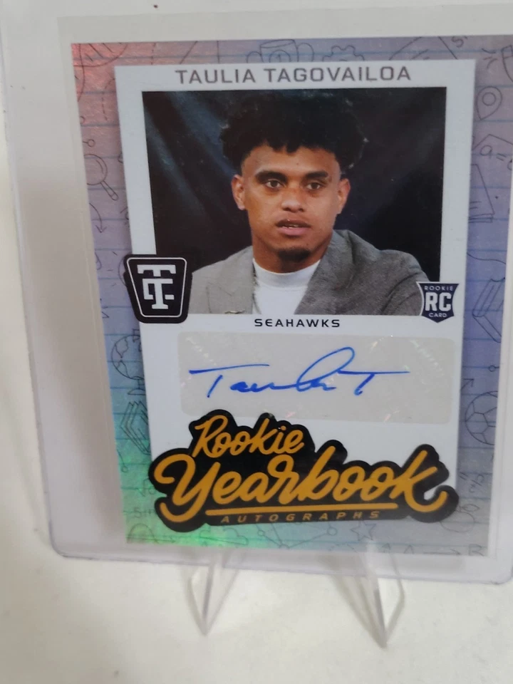 2024 Panini Totally Certified - Rookie Yearbook Autographs Taulia Tagovailoa... - Image 1 of 1