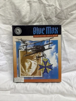 Blue Max: Aces of the Great War, 1990, Big Box, New & Sealed - Image 1 of 4