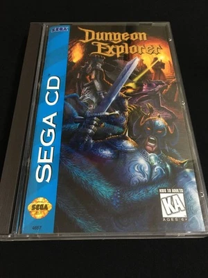 SEGA CD Dungeon Explorer Retro Action Game Oman English Version Used Japan R6 - Image 1 of 4