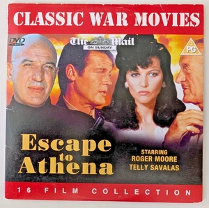 Escape To Athena 1979 British comedy war film Roger Moore Telly Savalas PromoDVD - Picture 1 of 3