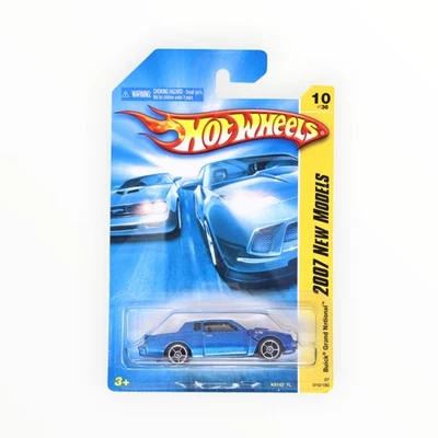 Hot Wheels Buick Grand National 10/180 - Blue - 2007 Mainline A - Image 1 of 3