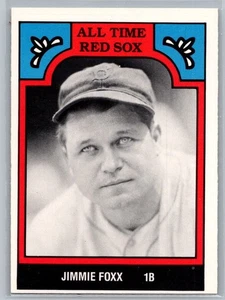 1986 TCMA All Time Red Sox Jimmie Foxx #4BRS - Picture 1 of 2