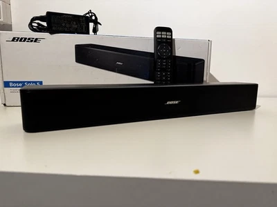 Bose Solo 5 TV Sound System - Schwarz - Bild 1 von 4