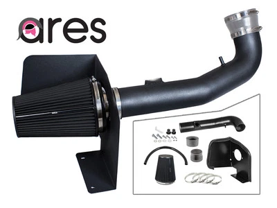 Ares GK For 2009-2013 Escalade Avalanche V8 Heat Shield Air Intake Kit +Filter - Image 1 of 4