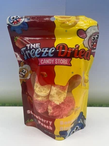 Freeze Dried Strawberry Banana Peach Rings - Picture 1 of 2