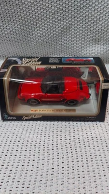 Intex 1989 Porsche  911 Speedster Red 1:18 Die Cast Special Edition Open Box - Image 1 of 4