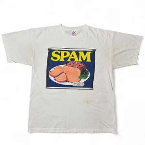 Vintage 1997 Hormel Foods Spam Meat Promo T-shirt Retro Alstyle XL 24x29.5 - Bild 1 von 8