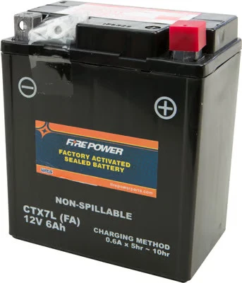 Fire Power 密封工厂活性电池 CTX7L-BS-FA 49-2245 — 第 1/3 张图片
