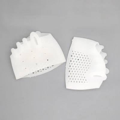 Toe Pads Separator Foot Forefoot Pad Gel Pain Silicone Metatarsal Straightener - Image 1 of 4