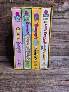 Barney & Friends Collection The Best of PBS VHS, 1996, 4-Tape Box Set - Picture 1 of 10