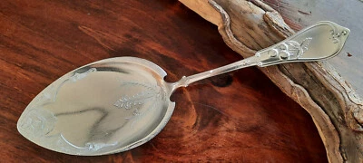 Servidor de Pasteles Moneda Plata Knowles & Ladd Queen Pattern, sin Mono Foto 1 de 4