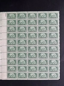 #987, 3 cent, AMERICAN BANKERS. 1950, Sheet of 50, Mint NH-OG - Picture 1 of 1