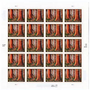Scott #4378 Redwood Forest Sheet of 20 Priority Mail Stamps - MNH - Picture 1 of 1