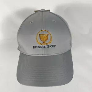 NWT Nike Dri-Fit Club Cap Presidents Cup Royal Montreal Gold Club Adjustable - Picture 1 of 8