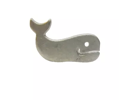 Vintage Whale Tie Tack Pewter Necktie Pin vintage Formal Wear Accessory - Image 1 of 2