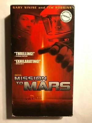 MISSION TO MARS GARY SINISE, TIM ROBBINS VHS - Image 1 of 2