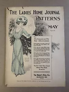 Vintage LADIES HOME JOURNAL PATTERNS Magazine May 1910 Mayer's Millersburg OH - Picture 1 of 10