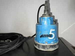 Jung Pumpe Simer 5 Tauchpumpe Schmutzwassertauchpumpe - Bild 1 von 2