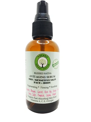 Blessed Native Anti Aging Serum fast absorbing blend for dry and sensitive skin - Image 1 of 4